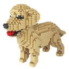 Bits and Pieces de quebra-cabeça 3D para cães Golden Retriever