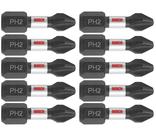 Bits de Chave de Fenda Bosch ITPH2115 Phillips 2 Pacote com 15