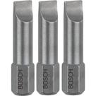 Bits Fenda Extra Hard S1,2x6,6 25mm 3 Unidades - 2607001466000 - BOSCH