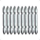 Bits Para Parafusadeira Pontas Ph2 65mm 10 Pçs Dupla Philips