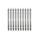 Bits Philips Ponta Dupla Ph2 110 Mm 10 Peças