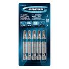 Bits phillips 1/4" comprimento 50 mm ph3 5pcs - gross