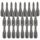 Bits Phillips Extra Hard PH1 25mm 25 Unidades - 2607001510000 - BOSCH