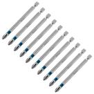 Bits phillips ph2, aco cromo molibdenio, 90mm, 10pcs // gross