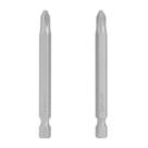 Bits phillips ph2, cromo vanadio, 75mm, 2pcs // mtx
