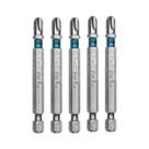 Bits phillips ph3, aco cromo molibdenio, 70mm, 5pcs // gross