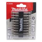 Bits Ponta Philips Ph2 Com 10 Peças D-34366 Makita Original