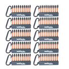 Bits Ponta Ponteira Phillips 50mm PH2 de Impacto Imantado 100 Peças Chaveiro Webkits