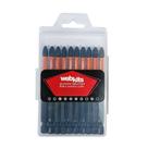 Bits Ponta Ponteira Phillips 75mm PH2 de Impacto Imantado 10 Peças Webkits Bits Ponta Ponteira Phillips 75mm PH2 de Impacto Imantado 10 Peças Webkits