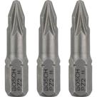 Bits Pozidrive Extra Hard PZ2 25mm 3 Unidades - 2607001558000 - BOSCH Bits Pozidrive Extra Hard PZ2 25mm 3 Unidades - 2607001558000 - BOSCH