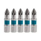 Bits PZ1 Pozidriv Aço Rápido 5pcs 25mm Gross 1152355