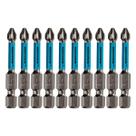 Bits Torção PH2 50mm Gross 1149355 10PCS 1/4''