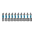 Bits torcao ph2, para ferramentas de impacto, aco cromo molibdenio, 25mm, 10pcs // gross Bits torcao ph2, para ferramentas de impacto, aco cromo molibdenio, 25mm, 10pcs // gross