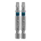 Bits torx t25, aco cromo molibdenio, 50mm, 2pcs // gross