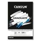 Bl Canson Graduate Desenho Preto 120g A5 20f Bl Canson Graduate Desenho Preto 120g A5 20f