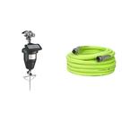 BLACK+DECKER Repelente Solar para Gatos com Jato de Água + Mangueira de 15 m