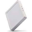 Black Lum.Led B&D Sob Eco Br Qdr 18W 6,5K