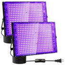 Blacklight Flood Light 300W, pacote com 2 unidades Indmird para Glow Party