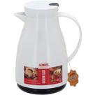 Blanc Garrafa Térmica 22X17X13Cm 500Ml Plástico Branco Ampola Vidro Blanc Garrafa Térmica 22X17X13Cm 500Ml Plástico Branco Ampola Vidro