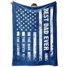 Blanket Craftique American Flag O homem, o mito, a lenda
