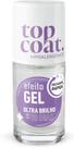 Blant Top Coat Blant Efeito Gel Incolor 8,5Ml