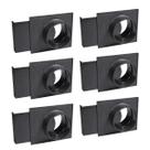 Blast Gate POWERTEC 70108-P6 para coletor de poeira de 4 polegadas - 6PK
