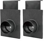 Blast Gate POWERTEC 70133V para coletor de poeira de 2,5 polegadas (pacote com 2)