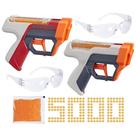 Blaster Nerf Pro Gelfire Dual Wield com 5000 Cartuchos Blaster Nerf Pro Gelfire Dual Wield com 5000 Cartuchos