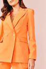 BLAZER 2 BOTOES ORANGE - Tamanho M e G