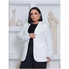 Blazer Alfaiaratia Plus Size Elegante Musso Terninho G1 G2 G3