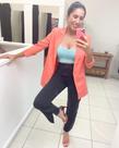 Blazer alfaiataria alongado