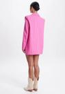 Blazer alfaiataria alongado risca de giz myft feminino