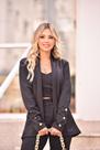 Blazer alfaiataria feminino luxo