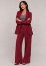 Blazer Alfaiataria Lapela Alongada Vermelho Salvatore