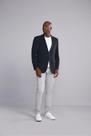 Blazer Alfaiataria Liso Slim Fit - Preto