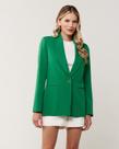 Blazer Alfaiataria Manga Longa Feminino Poliéster