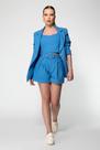 Blazer Alfaiataria Slim Capital - Azul Blazer Alfaiataria Slim Capital - Azul