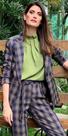 Blazer alfaiataria xadrez