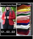 Blazer Blaser Plus Size Moda Tendência Elegante Feminino Clássico Charmosa Neopreme Extra Blazer Blaser Plus Size Moda Tendência Elegante Feminino Clássico Charmosa Neopreme Extra