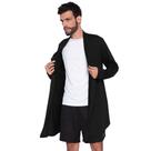 Blazer Cardigan Longo Masculino Casaco Estiloso Fashion