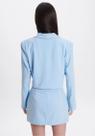Blazer cropped manga longa myft feminino