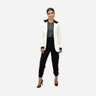 Blazer d'italy feminino 4939 off white Blazer d'italy feminino 4939 off white