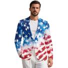 Blazer esportivo masculino AQYAPTOIY, 250º aniversário da bandeira dos EUA