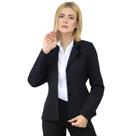 Blazer Feminino Alfaiataria Executiva Preto com Elastano Blazer Feminino Alfaiataria Executiva Preto com Elastano