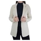 Blazer Feminino Autenticada Com Cinto Luna Bege Lua - 7759