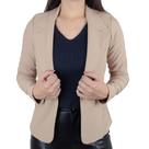 Blazer Feminino Autenticada Curto Montaria Chocolate - 7701 Blazer Feminino Autenticada Curto Montaria Chocolate - 7701