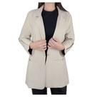 Blazer Feminino Autenticada Elise Bege Areia - 7817 Blazer Feminino Autenticada Elise Bege Areia - 7817