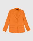 Blazer feminino com lapela em viscose sarjada - malwee