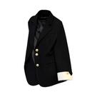 Blazer Feminino Elegante De Manga Longa Com Gola Alta, Solto, Para Primavera E Outono, Ideal Para O