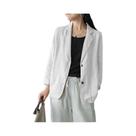 Blazer Feminino Elegante Oversized, Manga Comprida, Botão Único, Casaco Casual De Outono ZANZEA 2023